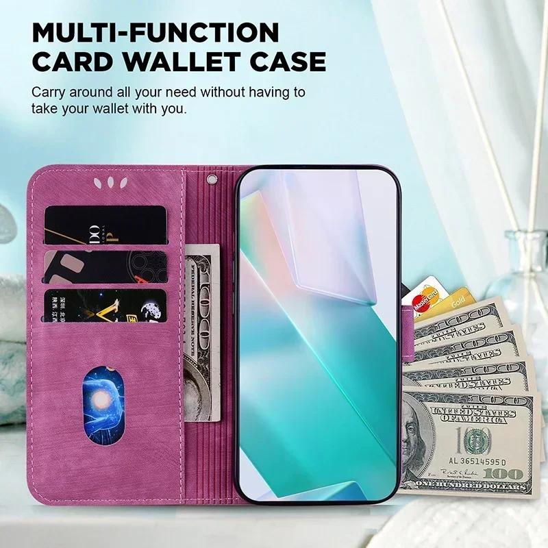 Magnetic Leather Phone Case For Realme 9i 8i 7I 6i 5i realme 9 SE 8S 8 PRO 8 4G 5G 8S Plus Phone Cover