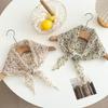 Silk scarf new atmosphere floral headscarf multi-functional decorative scarf small scarf waist rhombus silk scarf