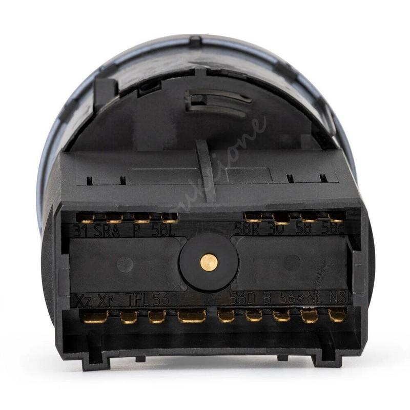 3BD941531A For VW Golf Jetta Bora MK4 Passat B5 Beetle T5 Polo 9N Sharan Lupo 1995-2005 Headlight Fog Lamp Knob Control Switch
