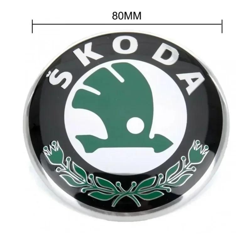 

2025 Новый 1 шт. 8/9 см Значок Наклейка на капот и багажник автомобиля Для Skoda Octavia Rapid Kodiaq Karoq Fabia Kamiq Superb Deriv