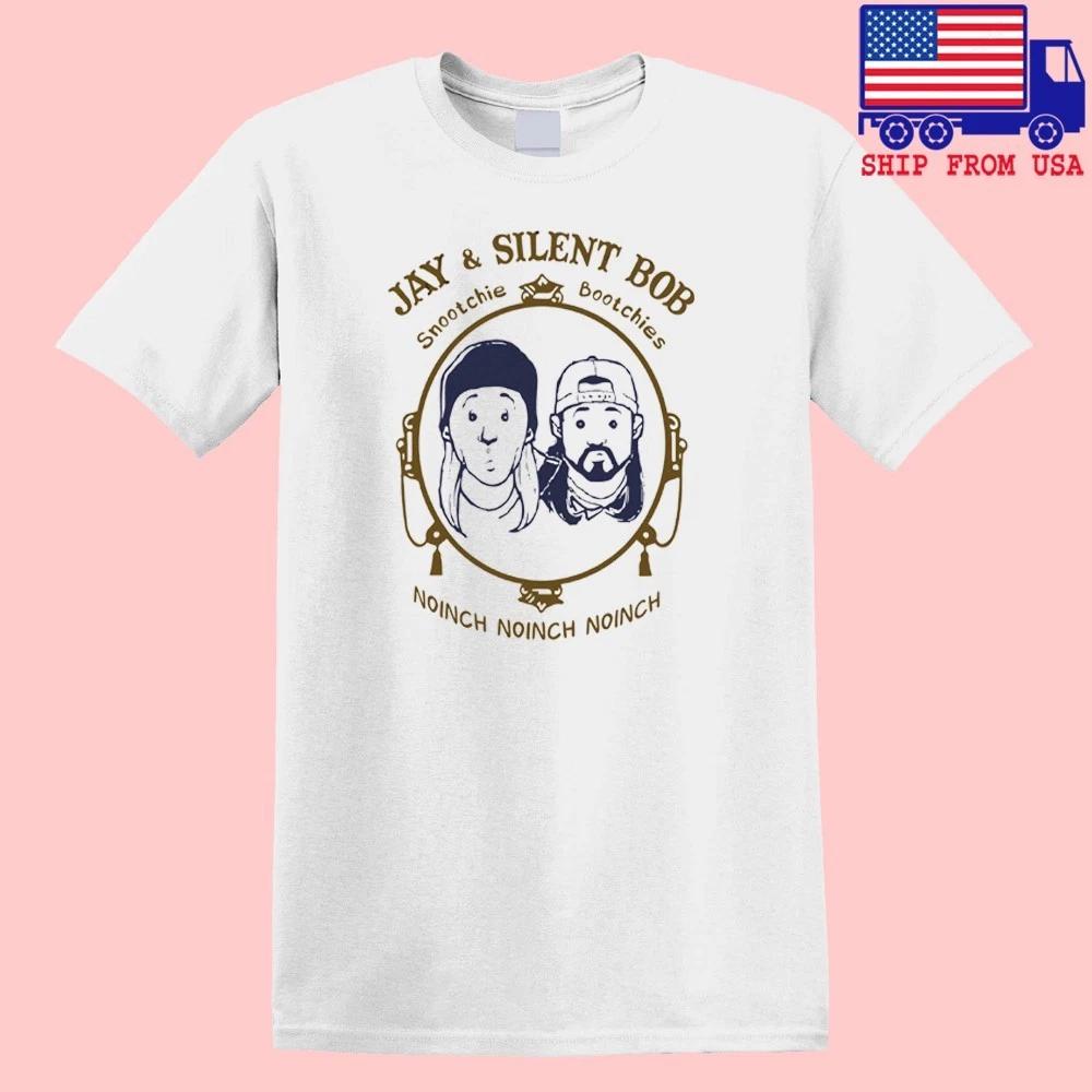 Jay And Silent Bob Men s White Size S-5XL 3XL