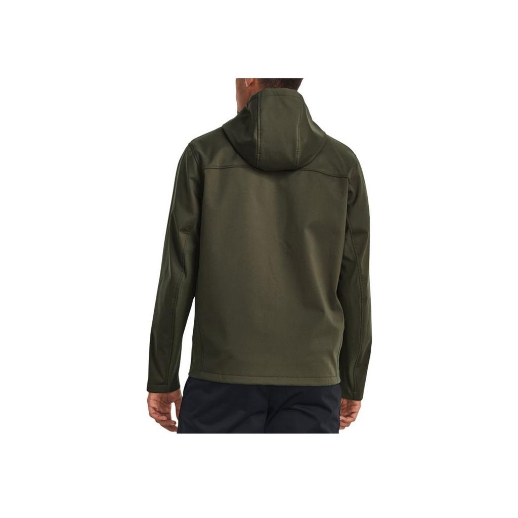 Under Armour Storm ColdGear® Color Block Pocket Spliced Hooded Training Jacket Men Jacket Green 1371587-390