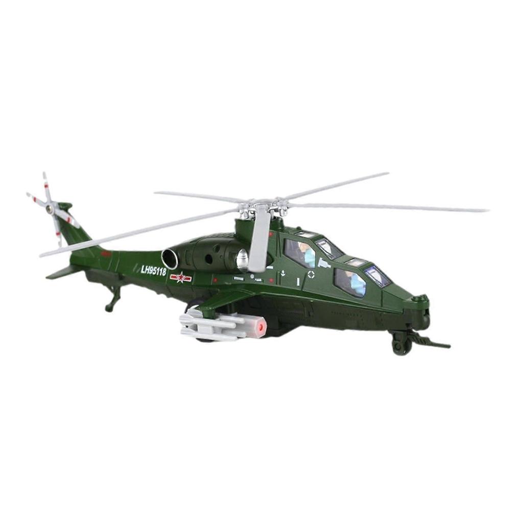 Helikopter Spielzeug mit Lichtern Geräuschen Transportflugzeug, Langlebig, Simulation Schreibtisch