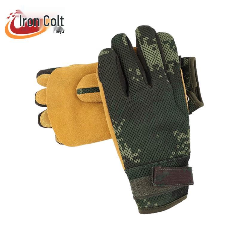 Anti-slip Rappelling & Rock Climbing Training Gloves