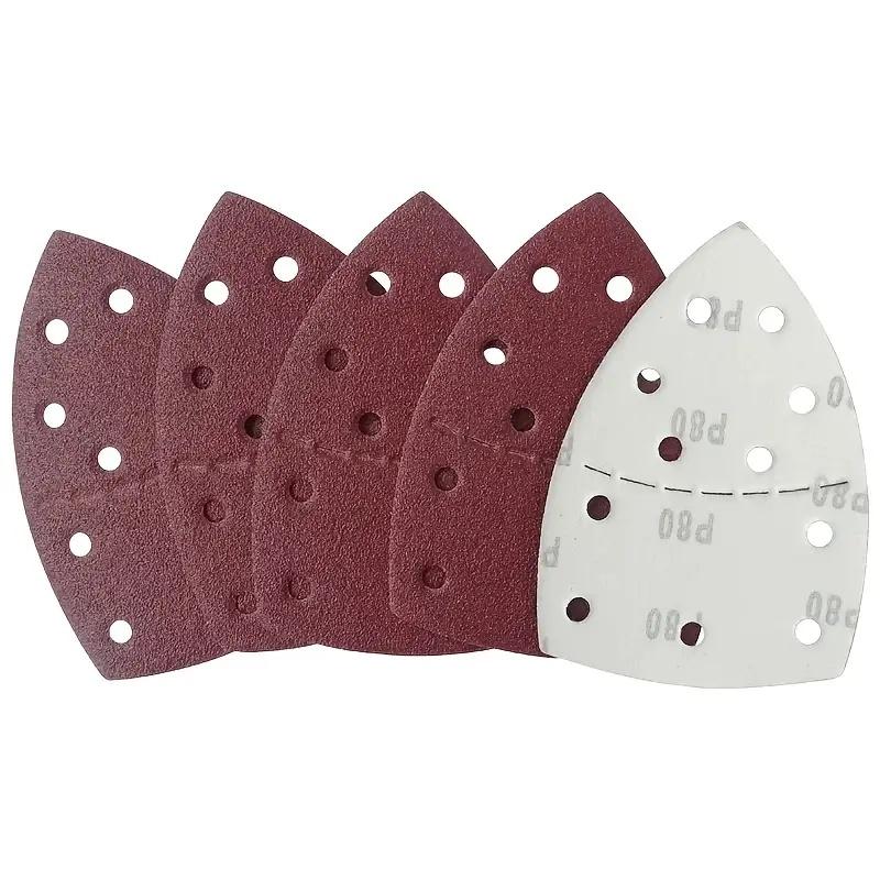 70Pcs 105*150 MM Detail Mouse Sandpaper Kit 40-320 Hook & Loop Mouse Sanding Paper for Multi-Sanders Assorted For Grind