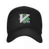 Vim Official Logo (Black Background) Baseball Cap Streetwear Luxury Hat Vintage Boy Child Womens