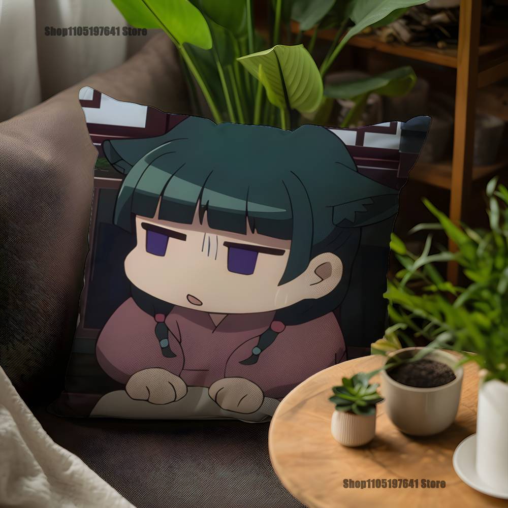 The A-Apothecary Diaries M-Maomao Pillow Case For Sofa Decor Car Office Room Printing Cushion Cover Decorations and Protector