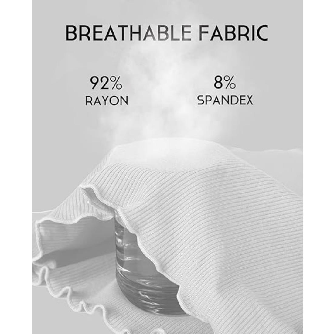 Charmleaks Кружевной топ-майка для женщин со встроенным бюстгальтером — фото 7