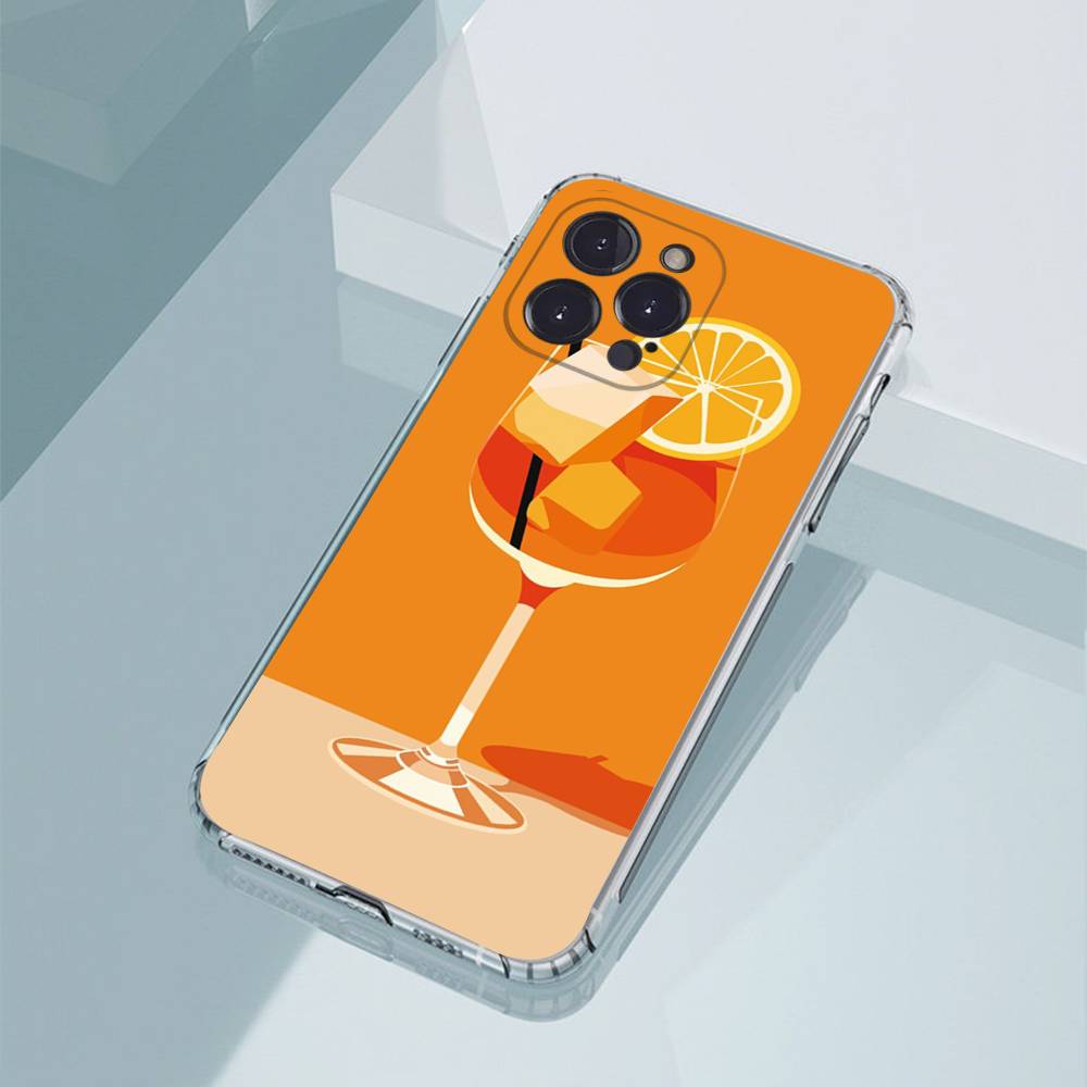 

A-Aperol Funny Spritz Phone Cases For iPhone17,16,15,14,13,12,11,Pro,Max,Plus Luxury Camera Protection Plastic iPhone12PROMAX