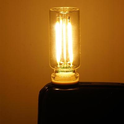 Car Interior Night Light Touch Control USB Car Atmosphere Lamp Mini LED Bulb Night Light for Car Bedroom