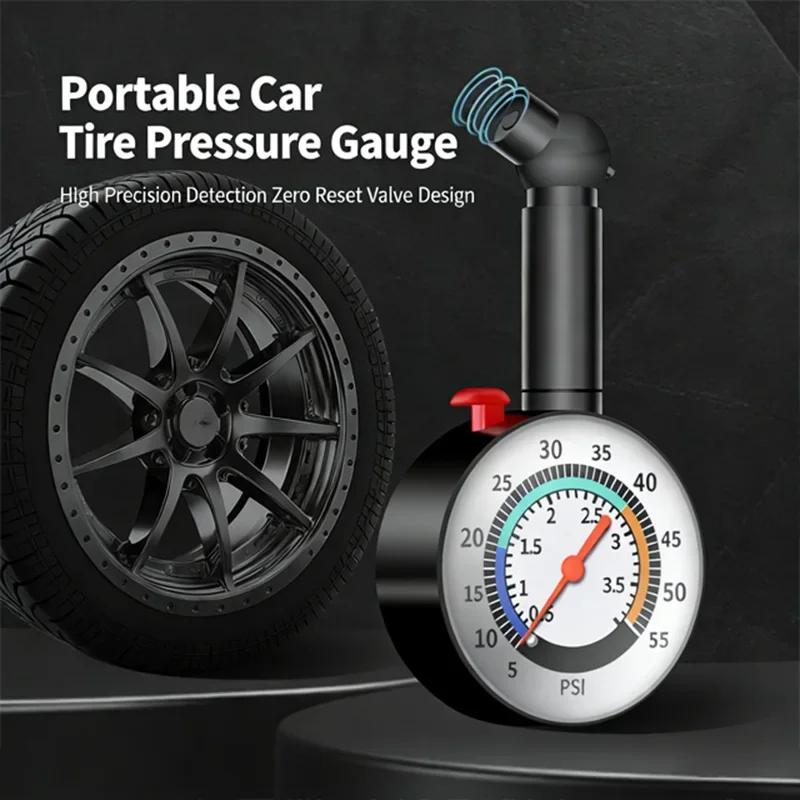 Car tire pressure gauge, high-precision tire pressure detector, car tire pressure display meter, tire pressure gauge monitoring