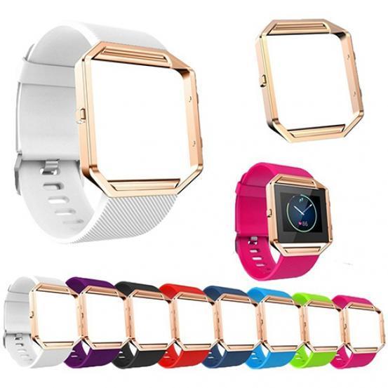 fitbit blaze straps rose gold