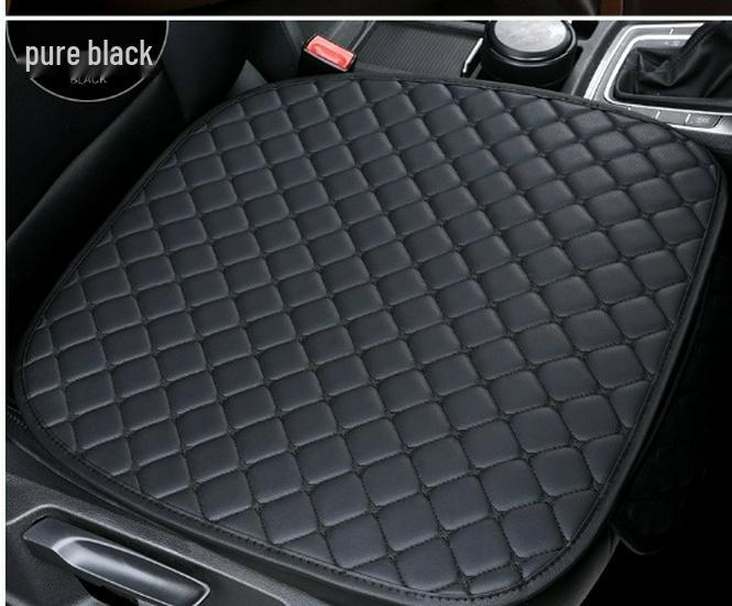 Universal Leather Car Seat Cushion Set: Non-Slip, Ergonomic, Four-Season Use for Five Seats