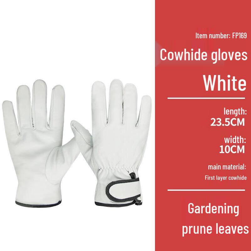 Maihan Professional Cowhide Gardening Gloves