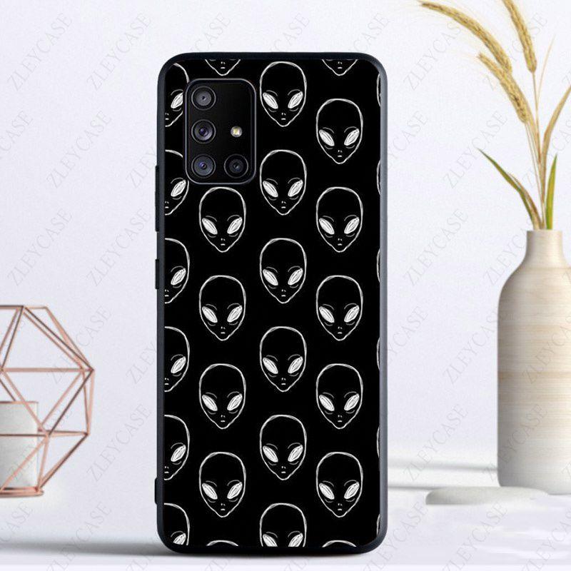Alien Believe UFO ET Kryt na telefon Pro Samsung Galaxy A13 A53 A11 A12 A32 A22 A52S 5G A10S A41 A42 A33 A20E A30S A40 A51 A71 Pouzdra
