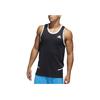 Adidas Act Tank Logo Color Block Round Neck Casual Comfortable Vest Men Tops Black DP4775