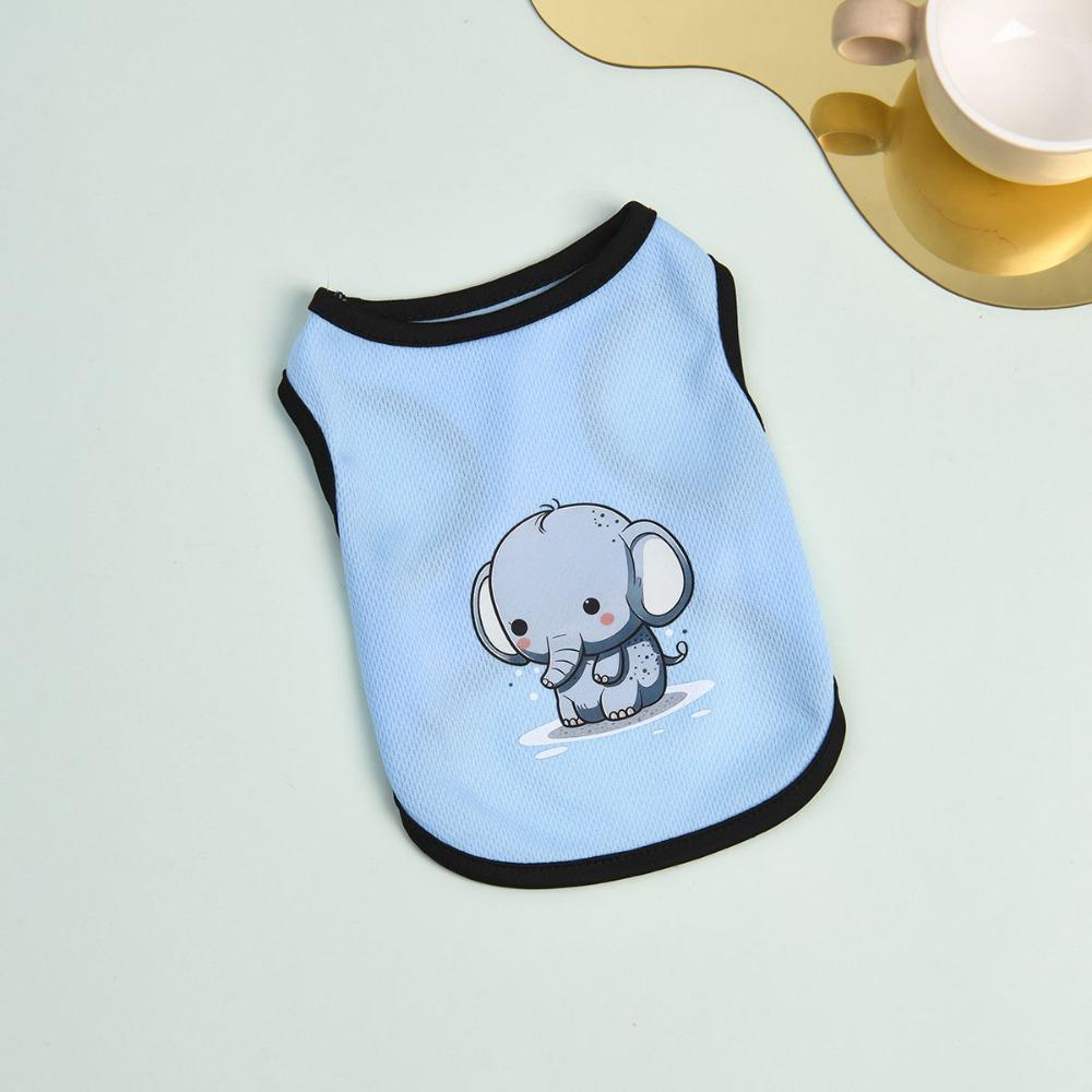 

The New Summer Pet Lightweight, Breathable, Anti-fur Design, Unique Vest, Animal Print XS