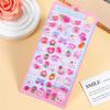 3D Cute Japanese Anime Floating Stickers, Fun & Hollow Embossed Decals for Kids
