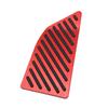 ABSOPRO Car Footrest Pedal Cover Pads for and Toyota Civic Aluminum Red Toyota, Corvette, 2019-2020, Non-Slip Alloy,