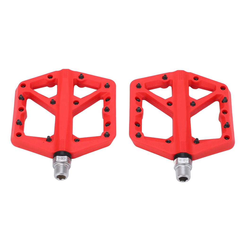 1 Pair Bike Pedal Anti Slip Nylon       Flat Pedals for Road Mountain Bike