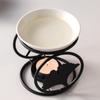 Metal Oil Burners Black Ceramics Aromas Diffusers for Home Use Safe and Easy to Clean for Room and Spa Relaxation Space