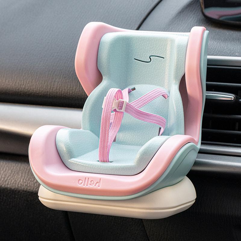 Car Seat Pull Cloth Safety Seat Vinyl Doll Blind Box Plush Ornaments Toy Car Accessories