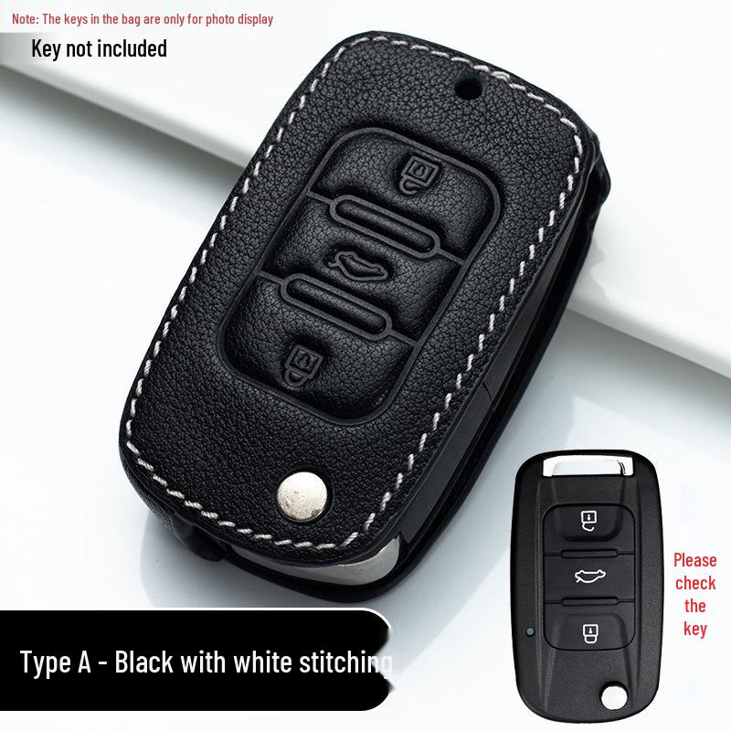 Wuling Mini EV & Hongguang Series Genuine Leather Key Case