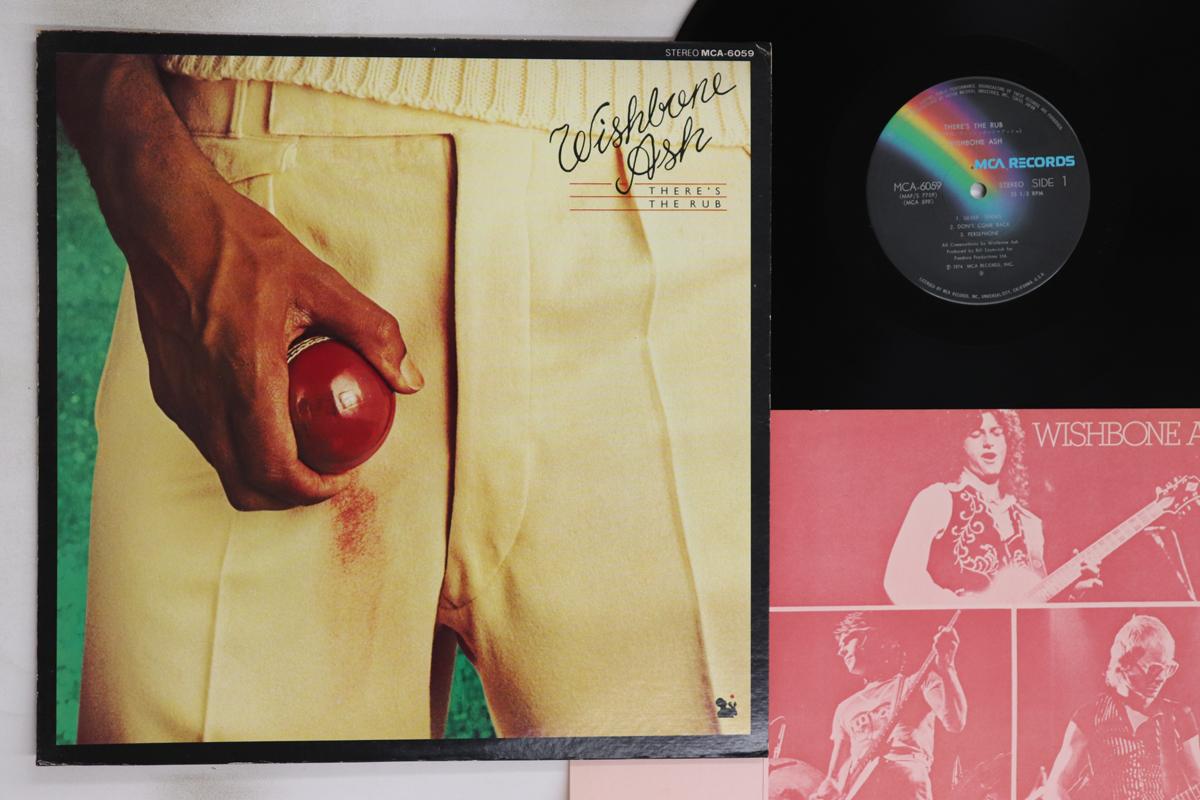 

LP Record WISHBONE ASH - There s The Rub MCA6059 MCA 1974 Japan Rock Used