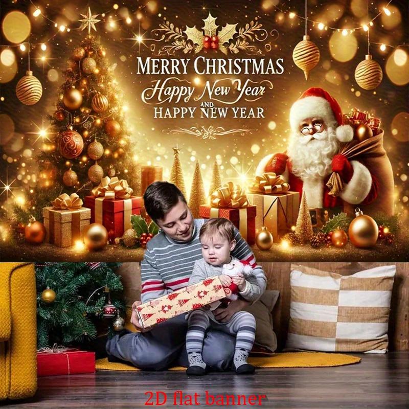 1Pcs Christmas Theme Pattern Decoration Background bedroom Backdrop Decorations For Photo Studio Photo Booth Christmas Party