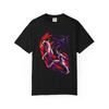 Scarlet Riposte Supernatural Fencing T-Shirt Black Front Print