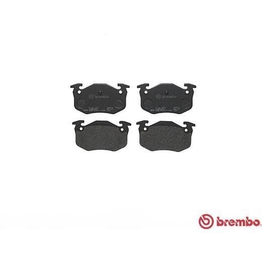 Brembo kit de plaquettes de frein p61032 - 4 pièces