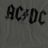 AC/DC Unisex Adult Worn Logo T-Shirt