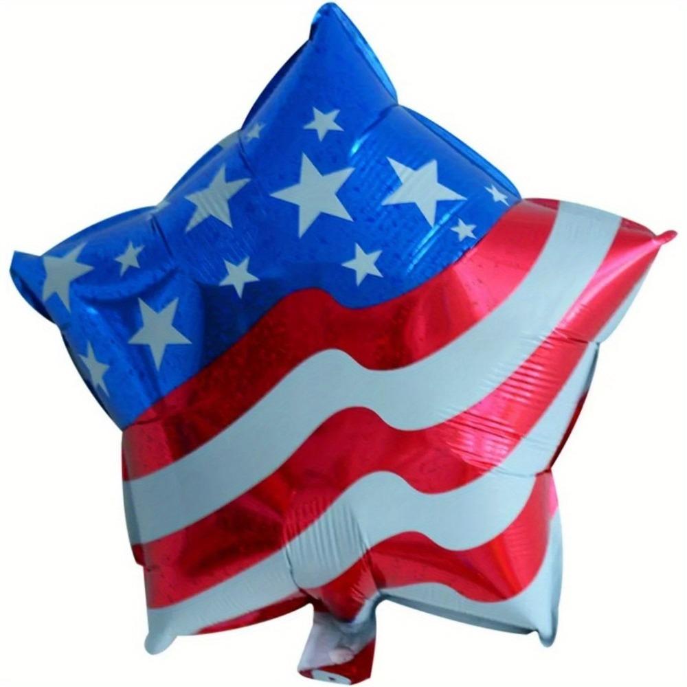 146PCS Independence Day Balloon Arch Set Blue, White, and Red Balloon Decoration for American Independence Day Patriotic Holiday