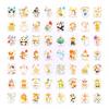 50 Cute Cartoon Animal Stickers Children'S Hand Account Decoration Waterproof Reward Stickers Birthday Party Fun Stickers
