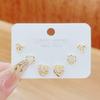 2025 S925 Sterling Silver Stud Earrings: Women's Light Luxury Cold Style Niche Metal Design