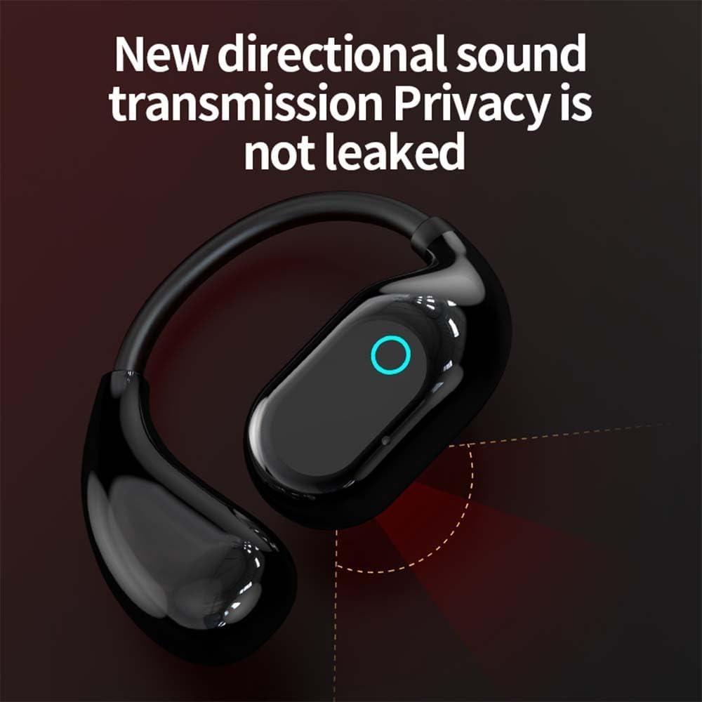 HD Touch Screen Clip-on Earphones Surround Sounds Wireless Bluetooth Headphones Noise Reduction Headset Sports Earbuds In HD Mic