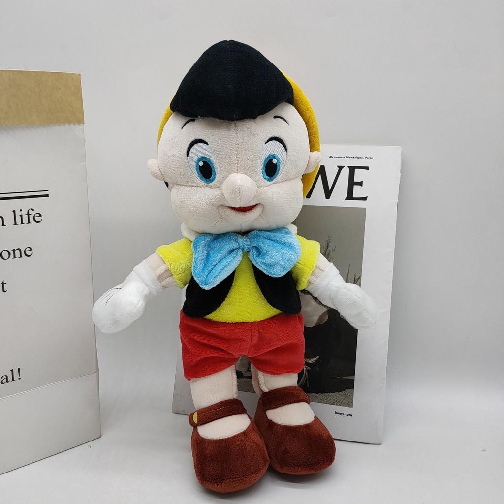 Disney Pinocchio plyšová hračka 35 cm měkká vycpaná panenka pro děti dárek k narozeninám