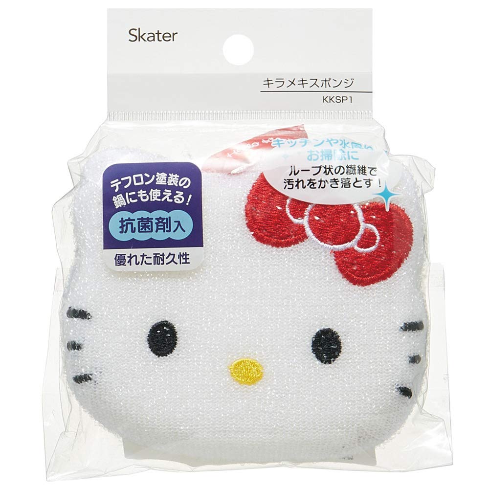 Skater Sparkle Kitchen Sponge Hello Kitty and KKSP1 Scrubber, Sanrio,