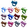 Resin Finger Rings Bowknot Rings Acrylic Cute Trendy Rings Colorful Bows Rings Statement Jewelry Gift for Women Girls