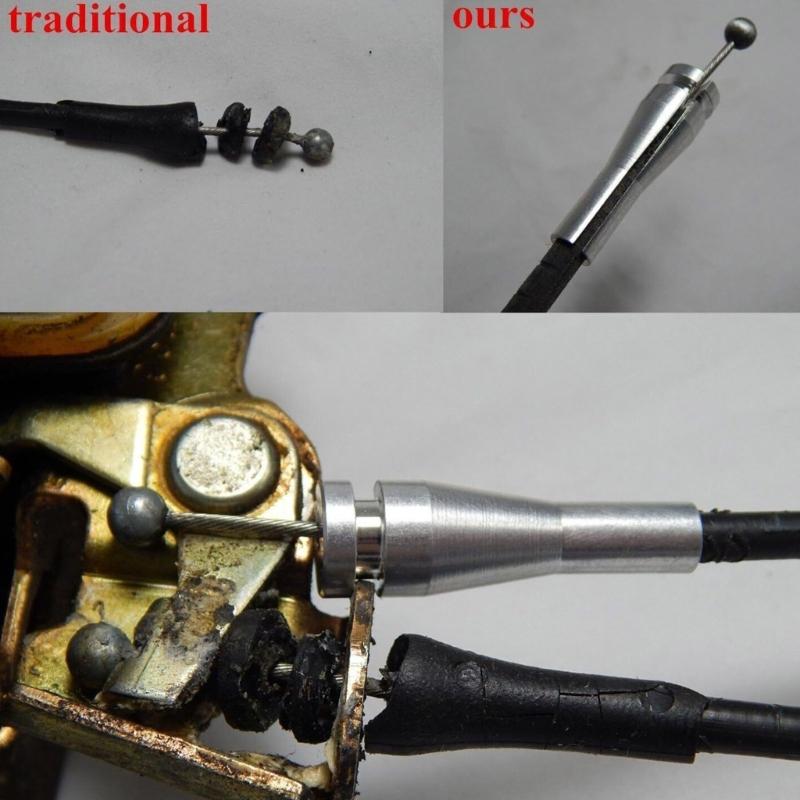 4 Pieces Truck Door Cable Ends Repair Kit Suitable for F-150 F-250 F-350 E-150 E350 F2UZ-15266A46-A Excursion Navigator