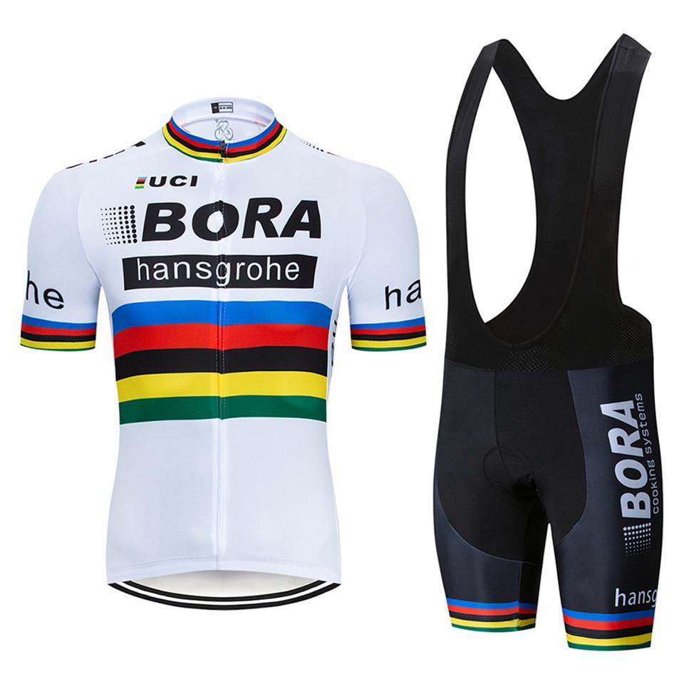 Traje de Ciclismo de Verano BORA Maillot de Manga Corta para Hombre Stock Montaña Transpirable 2026