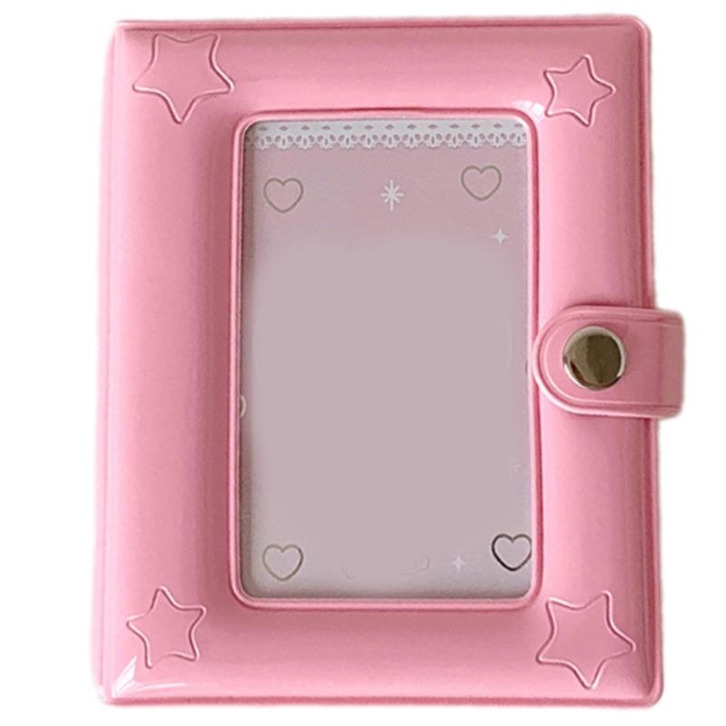 Quality PVC 3.58x2.6inch Photo Album for 40 Photos Large Capacity for Family Wedding Anniversary Storage Postcard
