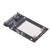 Metal mSATA To 2.5  SATA III HDD SSD Converter Adapter with Aluminium Enclosure Case