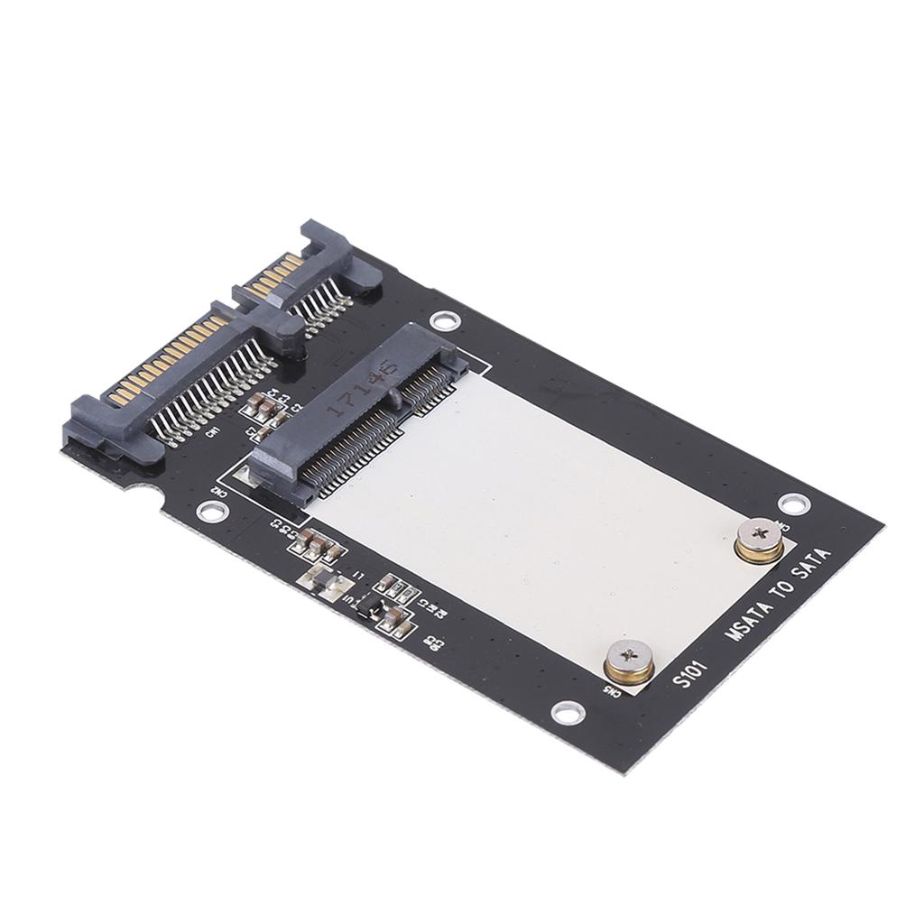Metal mSATA To 2.5  SATA III HDD SSD Converter Adapter with Aluminium Enclosure Case