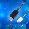 4.8V 200mA NiMh/NiCd Battery USB Charger Packs KET-2P Plug USB Charging Cable