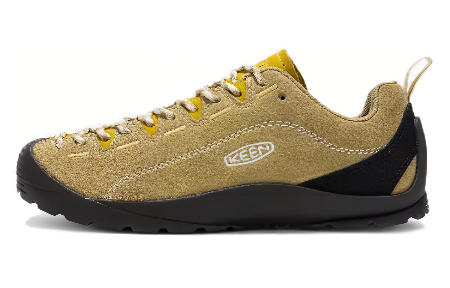 Keen Jasper Cushioning Abrasion Resistant Breathable Low top Casual Shoes Women s Khaki 1028818 37.5