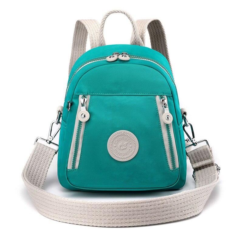 Satın alın Small Women Backpack Nylon Rucksack School Female Backpack ...