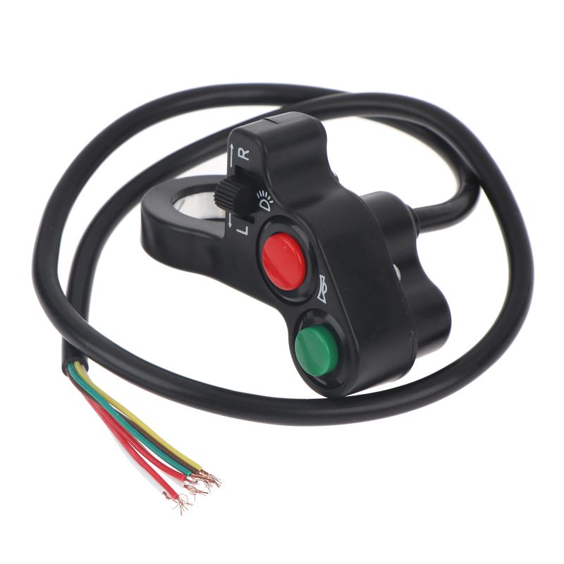 Motorcycle Scooter 7/8 Handlebar Horn Turn Signals Lights Controller Switch Motorcycle Modified Parts Handlebar Switch