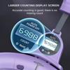 BEPAN Smart Weighted Fitness Hu La Hoop Fitness Massage Exercise Circle with Ball and Counter for Adults Weight Loss