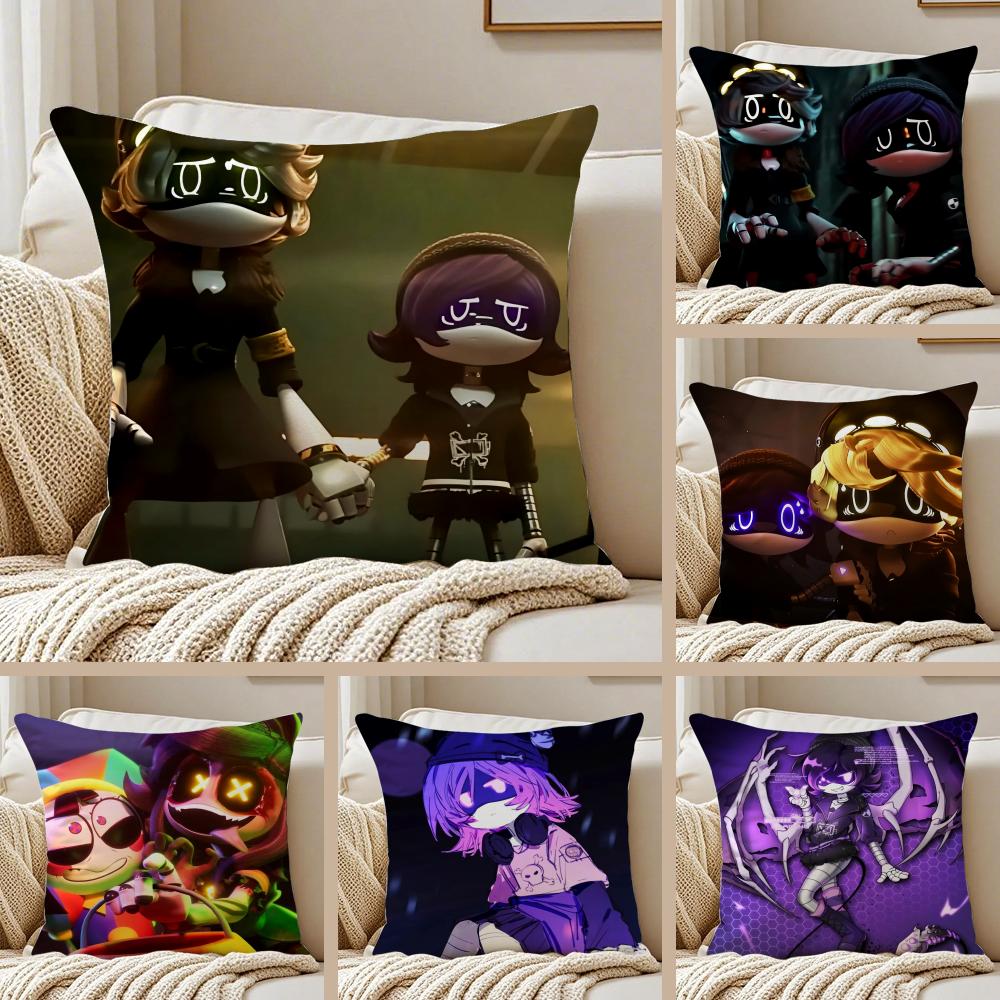 Cyberpunk Action Anime MMurder DDrones Cushion Cover Pillowcase Antidustmite living Room Sofa Decor Cushion Room
